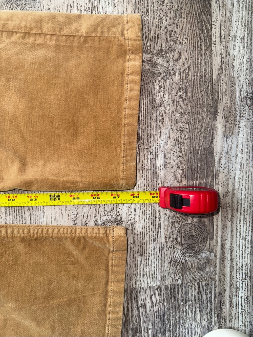 Liz Claiborne Wide-Leg Corduroy Jeans in Camel - Picture 7 of 8